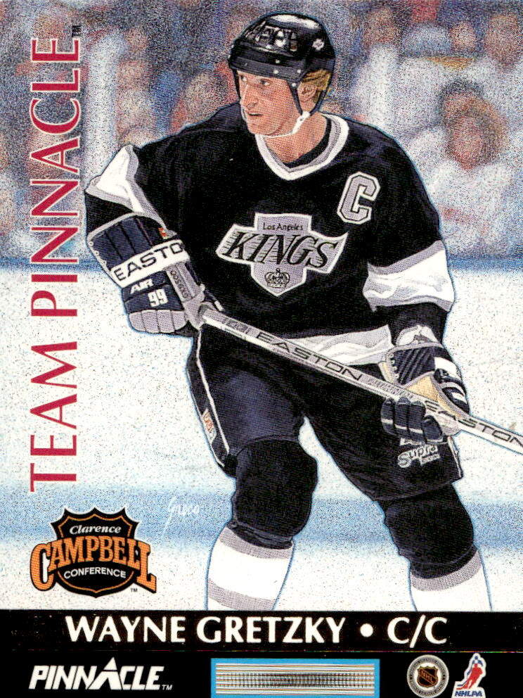 Team Pinnacle WAYNE GRETZKY/ERIC LINDROS 92-93 Pinnacle Canadian