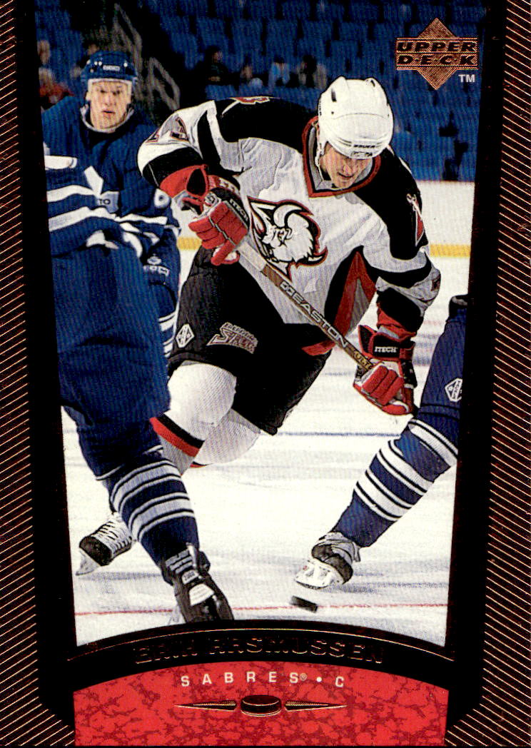 Exclusives ERIK RASMUSSEN 98-99 Upper Deck /100