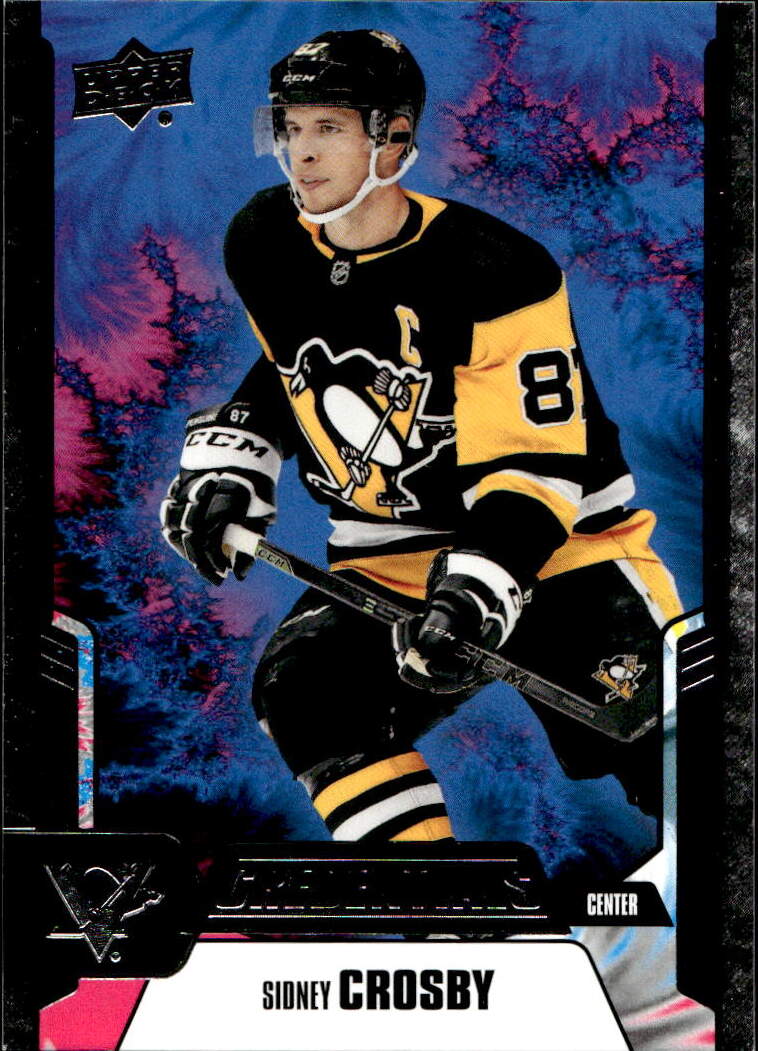 Mandelbrot Fractal SIDNEY CROSBY 19-20 UD Credentials