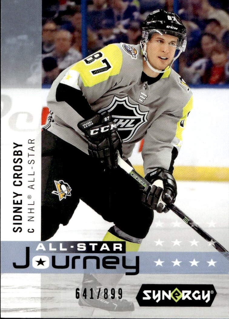 All-Star Journey SIDNEY CROSBY 19-20 UD Synergy /899