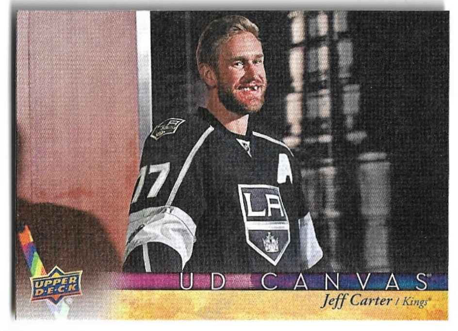 UD Canvas JEFF CARTER 17-18 UD Series 1