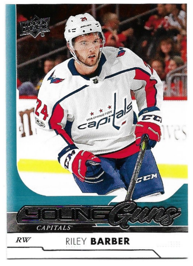 Rookie Young Guns RILEY BARBER 17-18 UD Series 1
