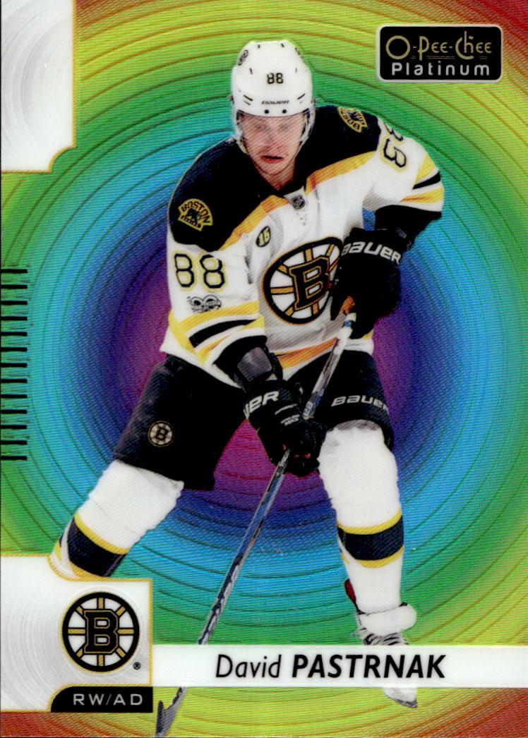 Rainbow Color Wheel DAVID PASTRŇÁK 17-18 UD O-Pee-Chee OPC Platinum
