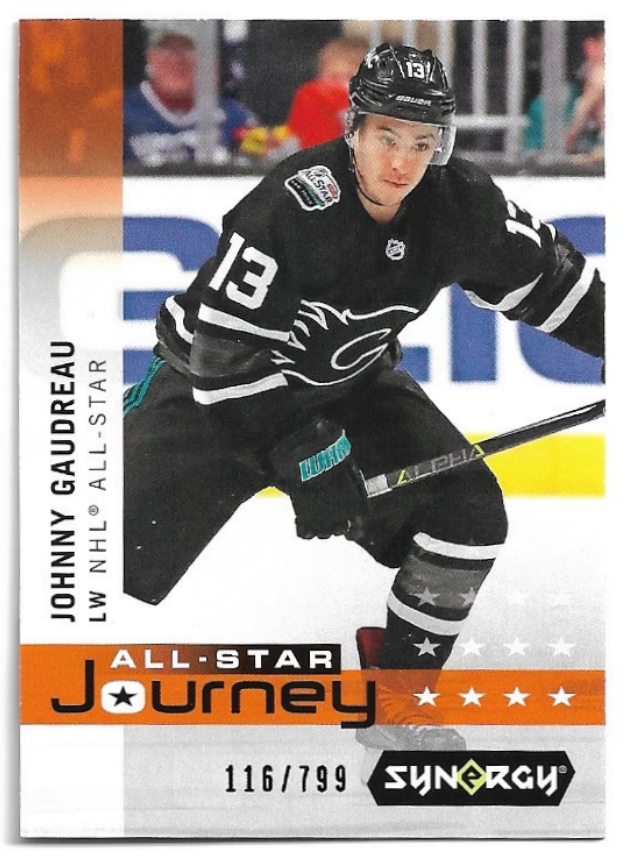 All-Star Journey JOHNNY GAUDREAU 19-20 UD Synergy /799