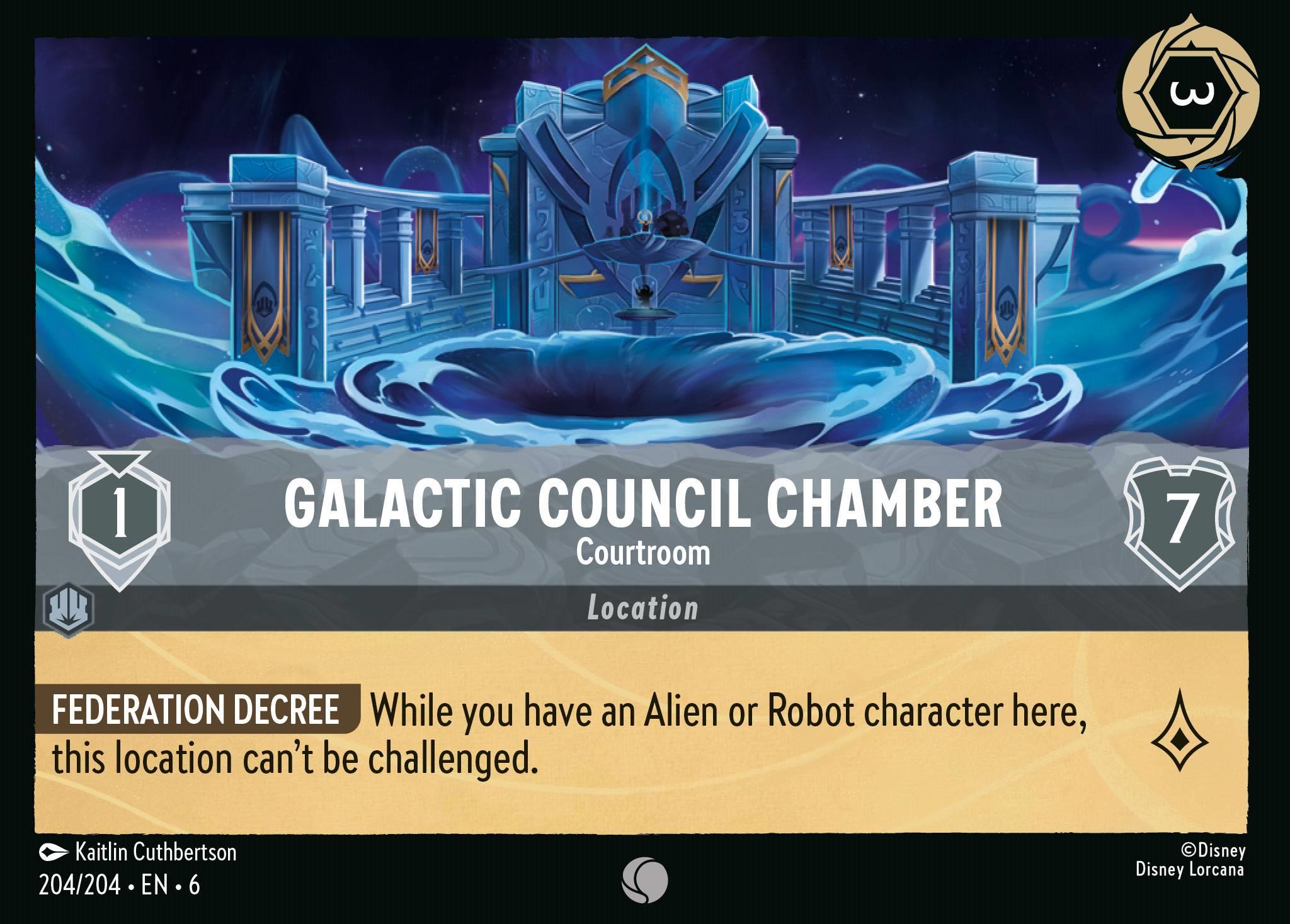 GALACTIC COUNCIL CHAMBER - Courtroom
