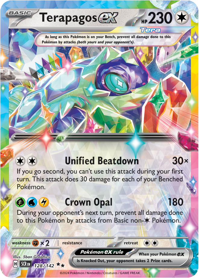 Double Rare - TERAPAGOS EX