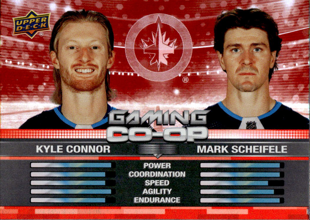Gaming CO-OP KYLE CONNOR/MARK SCHEIFELE 24-25 UD Series 1