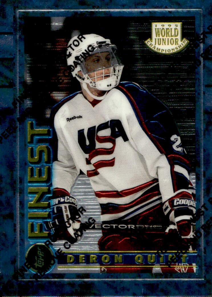 WJC DERON QUINT 94-95 Topps Finest