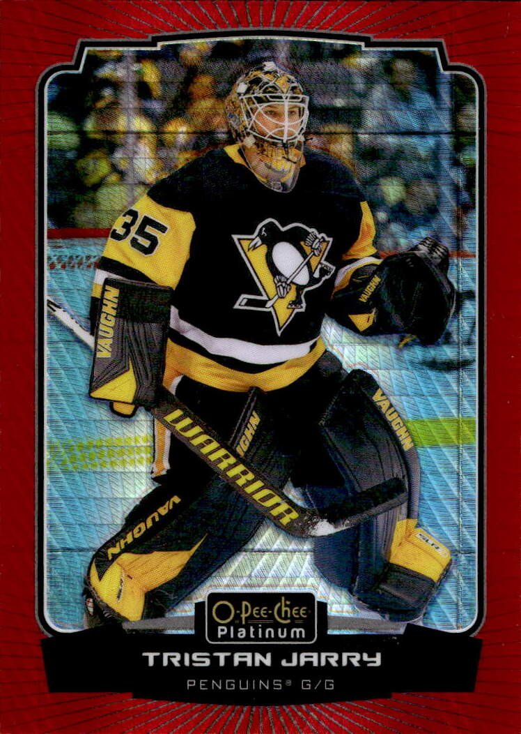 Red Prism TRISTAN JARRY 22-23 UD O-Pee-Chee OPC Platinum /199