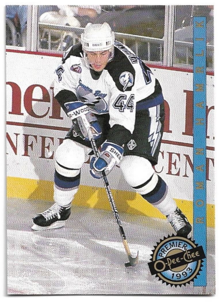 Top Rookies ROMAN HAMRLÍK 92-93 O-Pee-Chee Premier