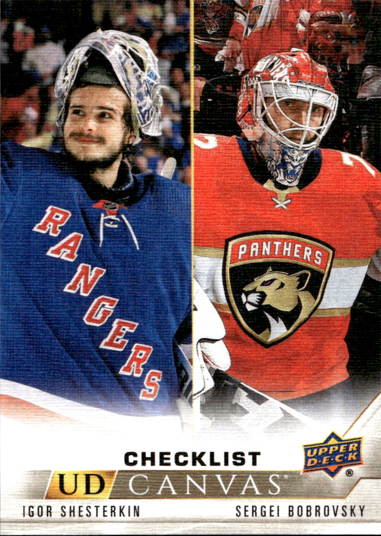 UD Canvas Checklist IGOR SHESTERKIN/SERGEI BOBROVSKY 22-23 UD Series 2