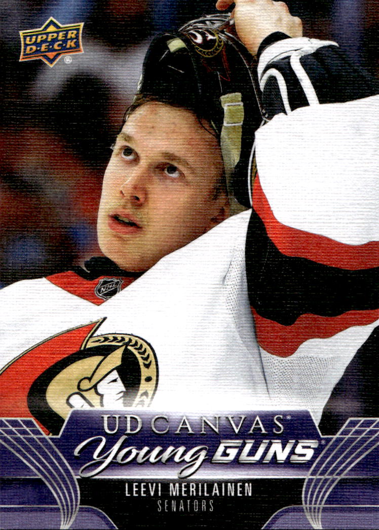 Rookie Canvas Young Guns LEEVI MERILAINEN 23-24 UD Series 2