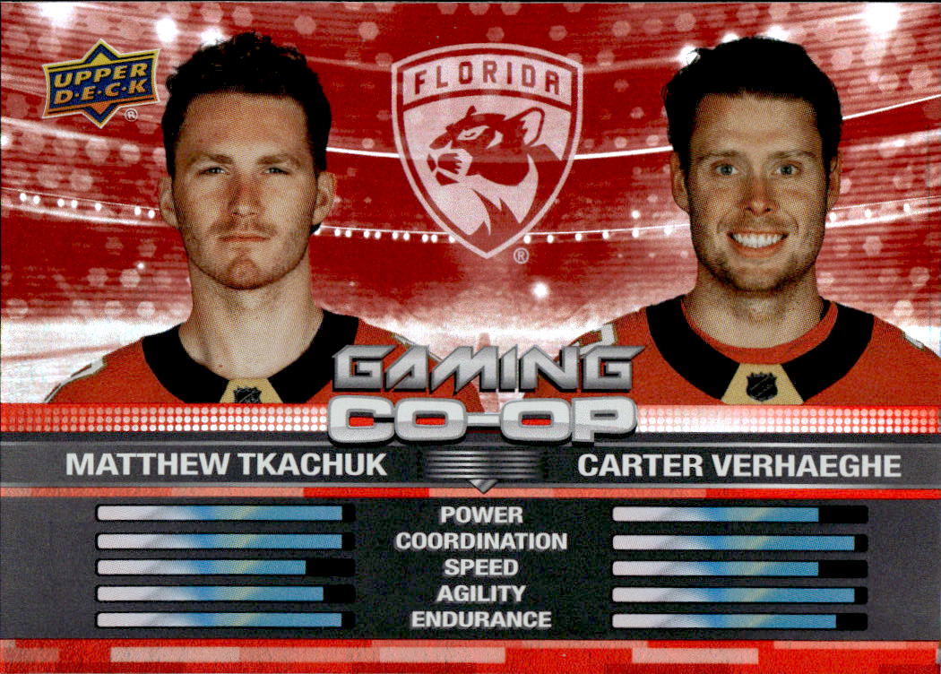 Gaming CO-OP MATTHEW TKACHUK/CARTER VERHAEGHE 24-25 UD Series 1