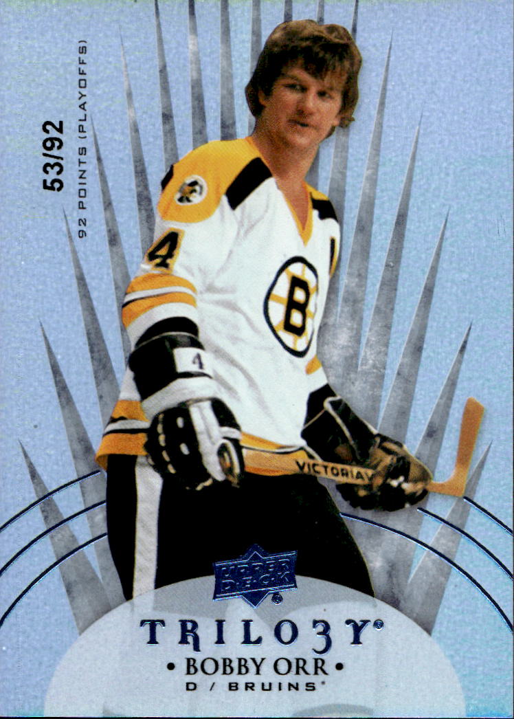 Radiant Blue BOBBY ORR 14-15 UD Trilogy /92