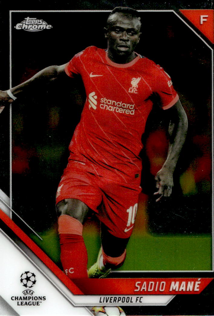 SADIO MANE 21-22 Topps Chrome UEFA CC