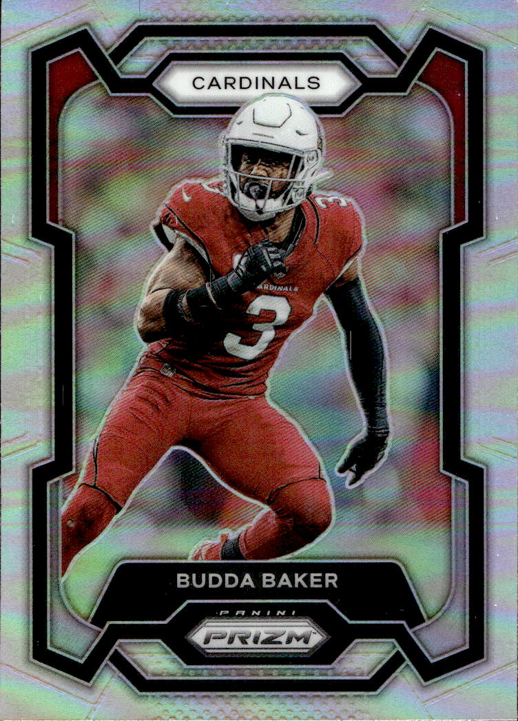 Silver Prizm BUDDA BAKER 2023 Panini Prizm Football