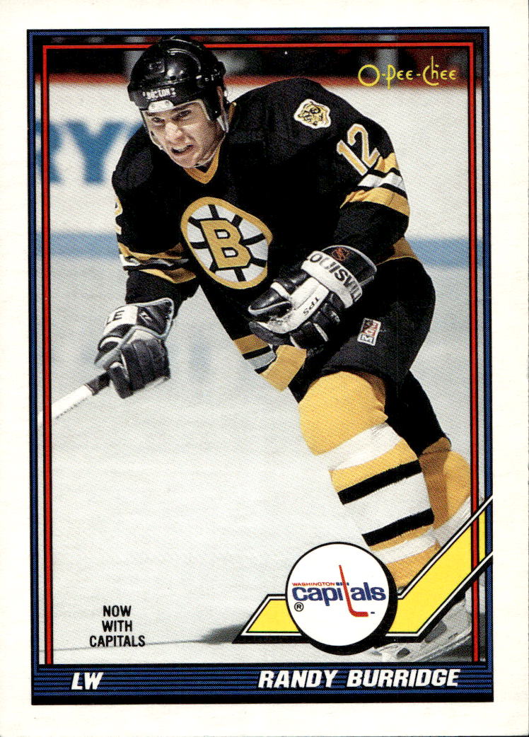 RANDY BURRIDGE 91-92 O-Pee-Chee