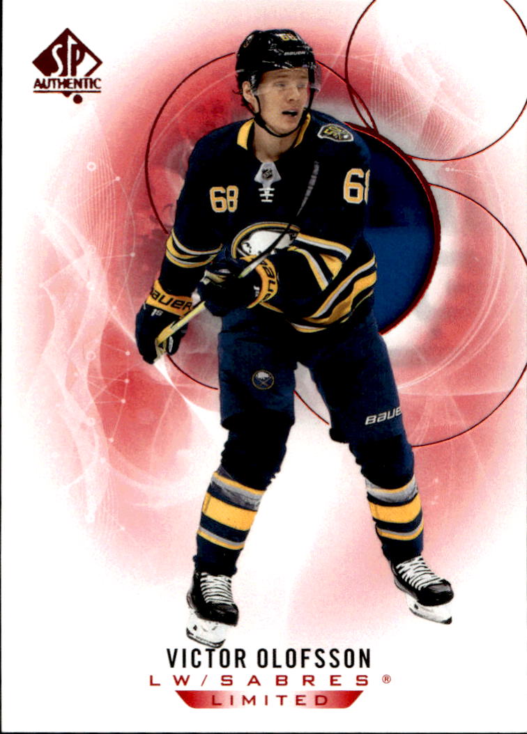 Limited Red VICTOR OLOFSSON 20-21 UD SP Authentic