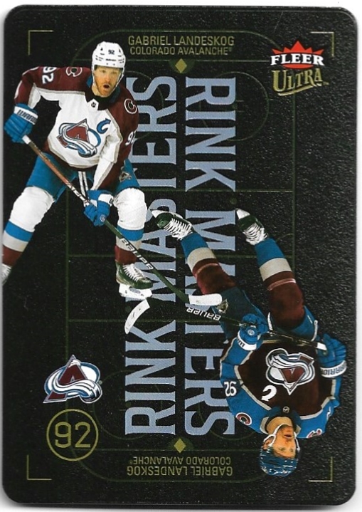 Rink Masters GABRIEL LANDESKOG 21-22 UD Fleer Ultra