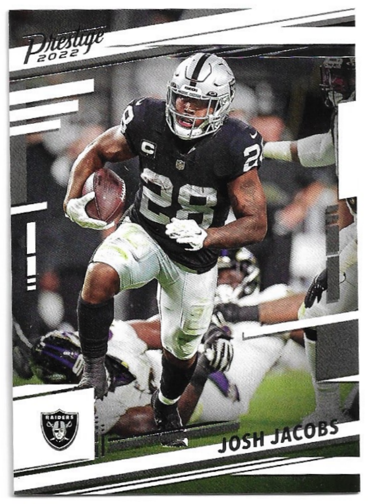 JOSH JACOBS 2022 Panini Prestige Football