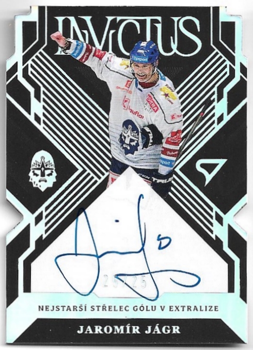 Auto Silver Invictus JAROMÍR JÁGR 24-25 SportZoo ELH Serie 1 /25