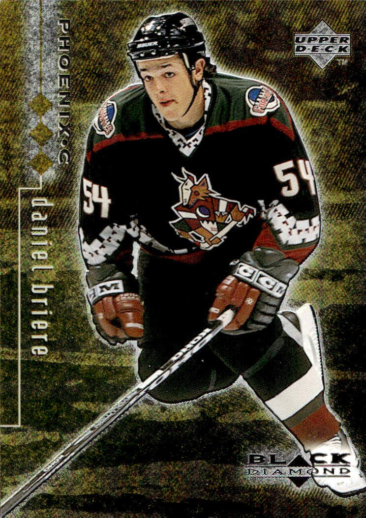 Triple Diamond DANIEL BRIERE 98-99 UD Black Diamond /1000