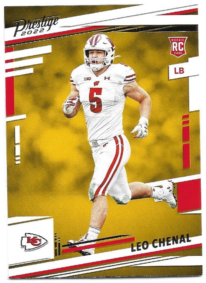 Rookie LEO CHENAL 2022 Panini Prestige Football