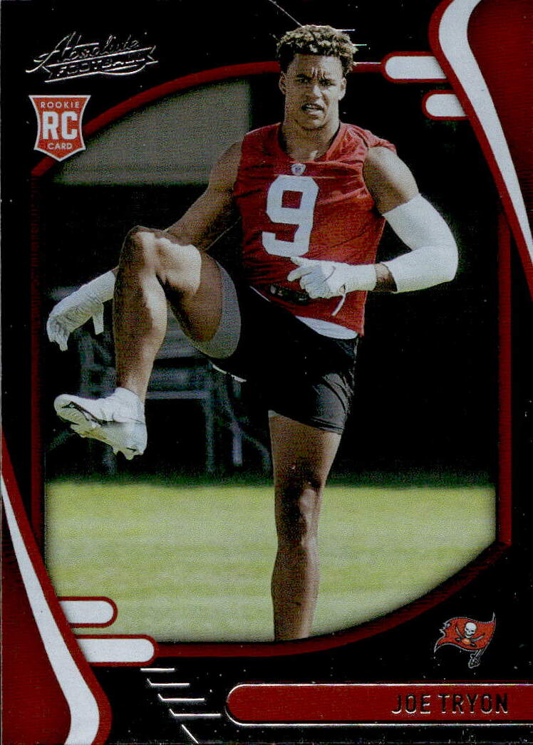 Rookie JOE TRYON 2021 Panini Absolute Football