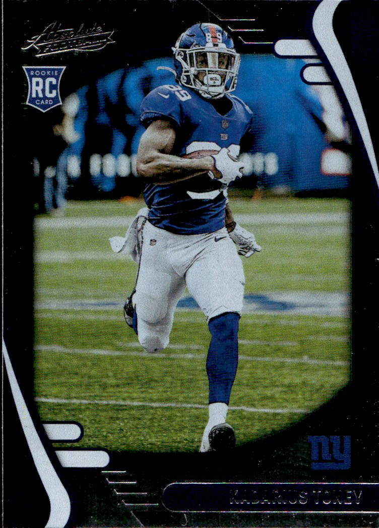 Rookie KADARIUS TONEY 2021 Panini Absolute Football
