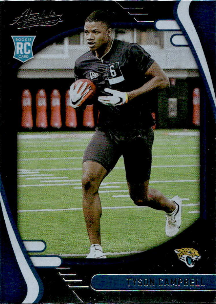 Rookie TYSON CAMPBELL 2021 Panini Absolute Football