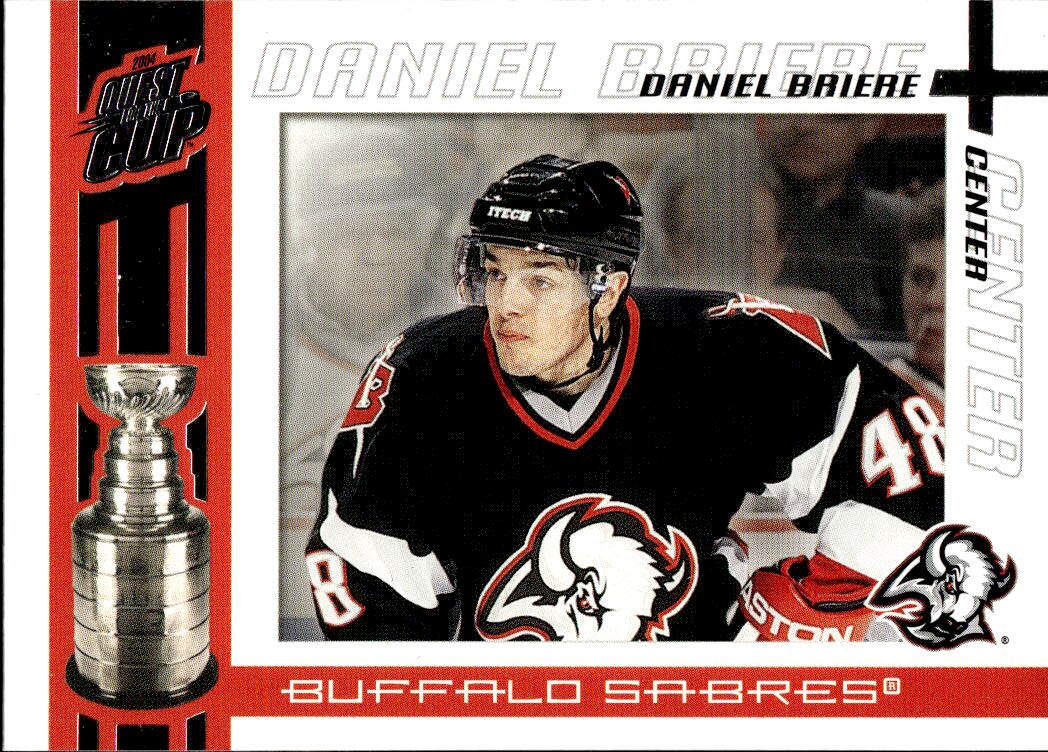DANIEL BRIERE 03-04 Pacific Quest for the Cup