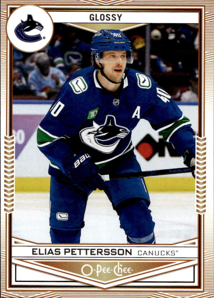 O-Pee-Chee Glossy ELIAS PETTERSSON 24-25 UD Series 1