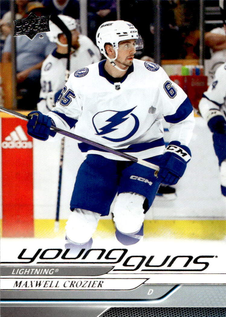 Rookie Young Guns MAXWELL CROZIER 24-25 UD Series 1