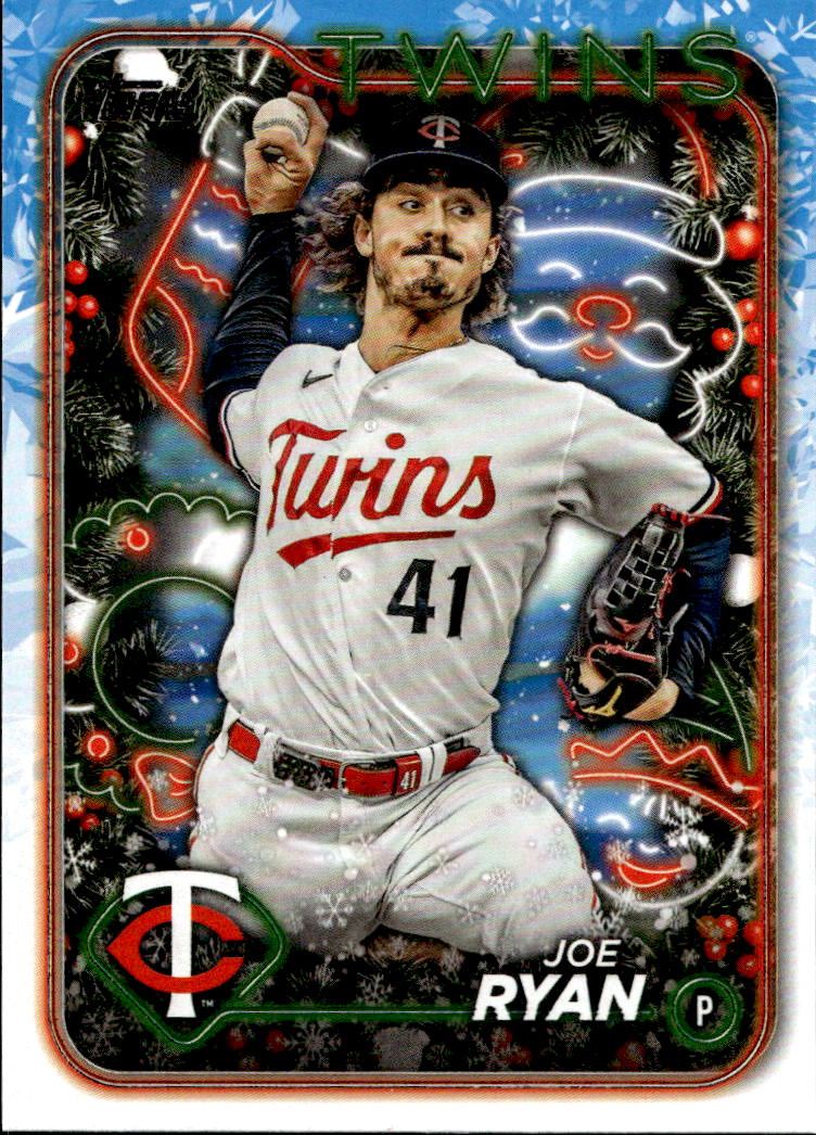 JOE RYAN 2024 Topps Holiday Baseball