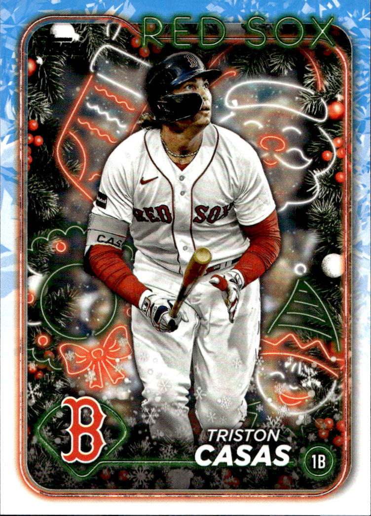 TRISTON CASAS 2024 Topps Holiday Baseball