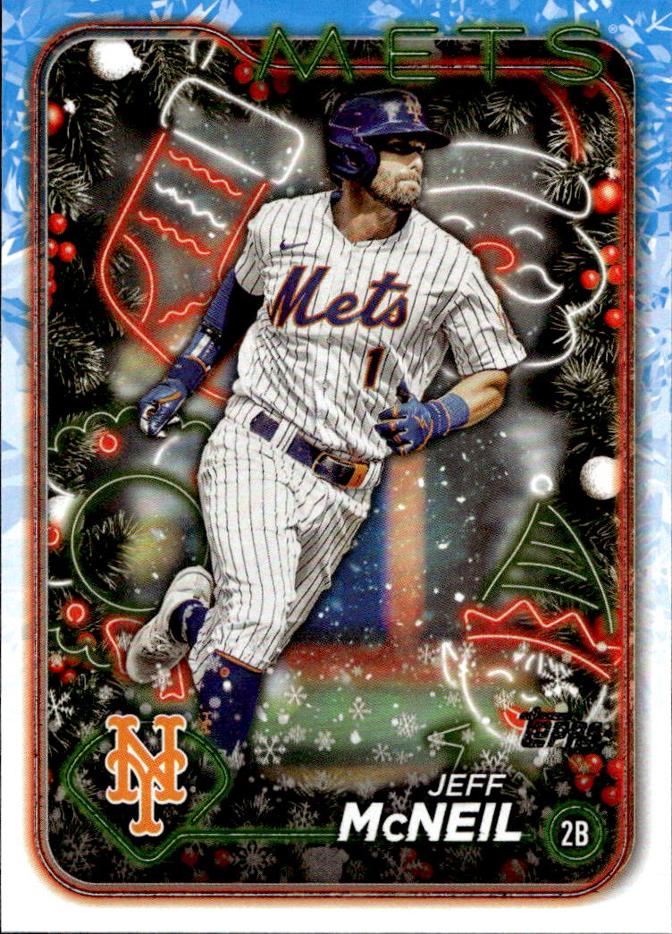 JEFF MCNEIL 2024 Topps Holiday Baseball