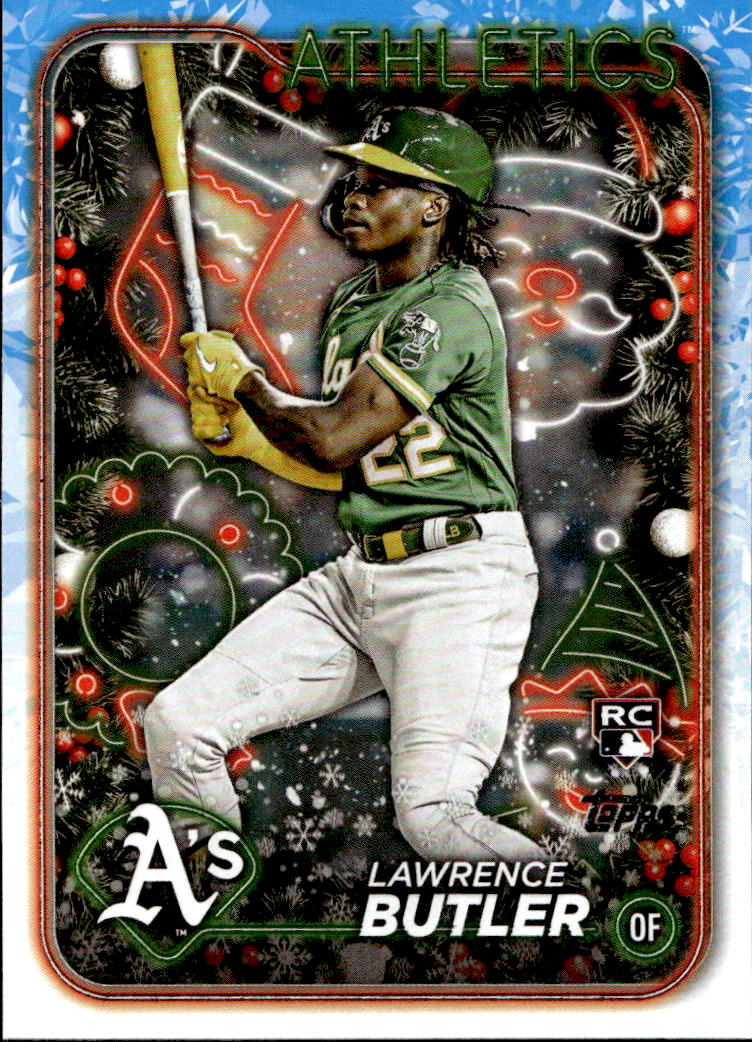 Rookie LAWRENCE BUTLER 2024 Topps Holiday Baseball