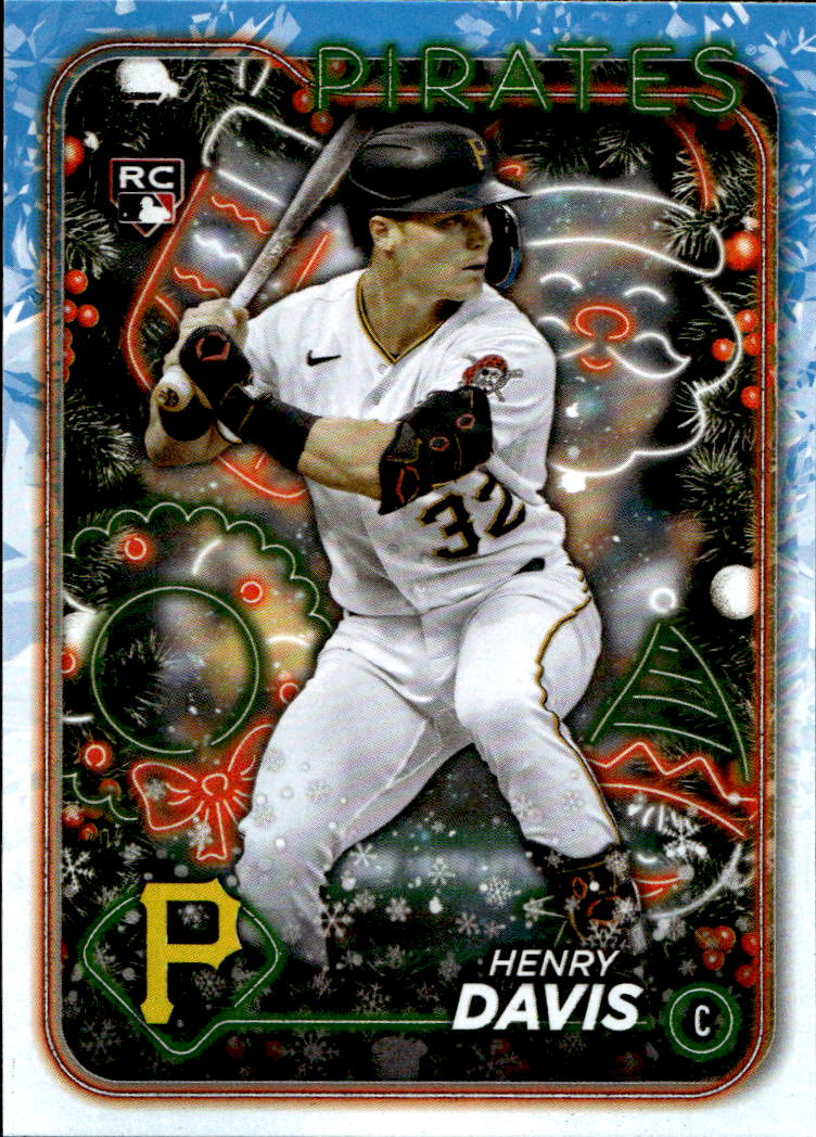 Rookie HENRY DAVIS 2024 Topps Holiday Baseball