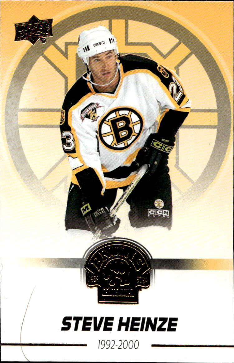STEVE HEINZE 23-24 UD Boston Bruins Centennial Hobby