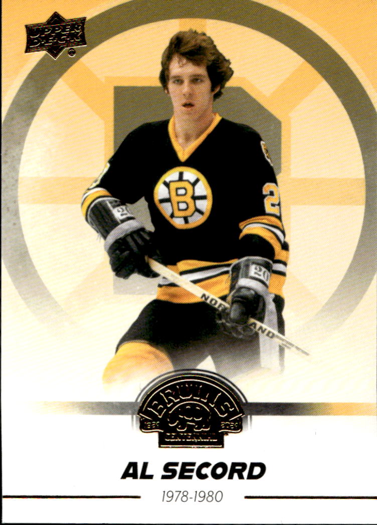 AL SECORD 23-24 UD Boston Bruins Centennial Hobby