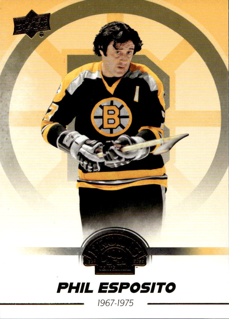 PHIL ESPOSITO 23-24 UD Boston Bruins Centennial Hobby