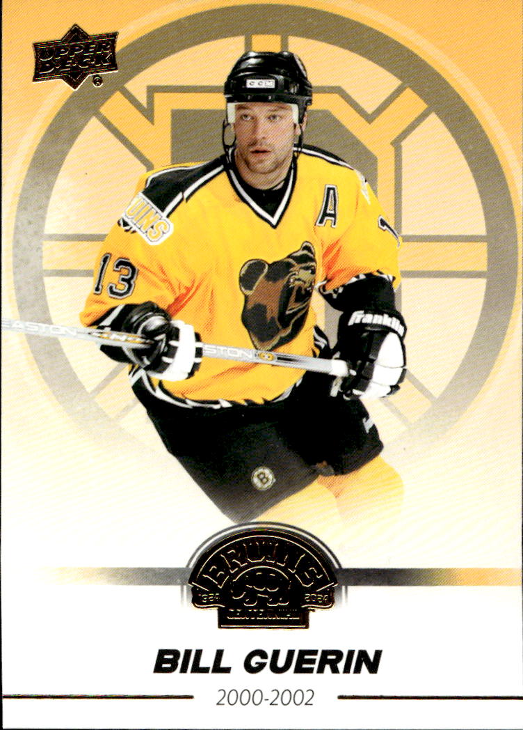 BILL GUERIN 23-24 UD Boston Bruins Centennial Hobby