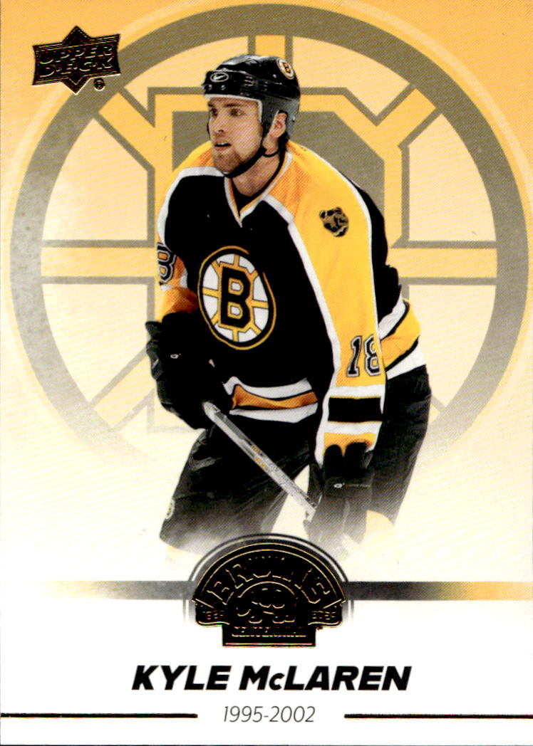 KYLE MCLAREN 23-24 UD Boston Bruins Centennial Hobby
