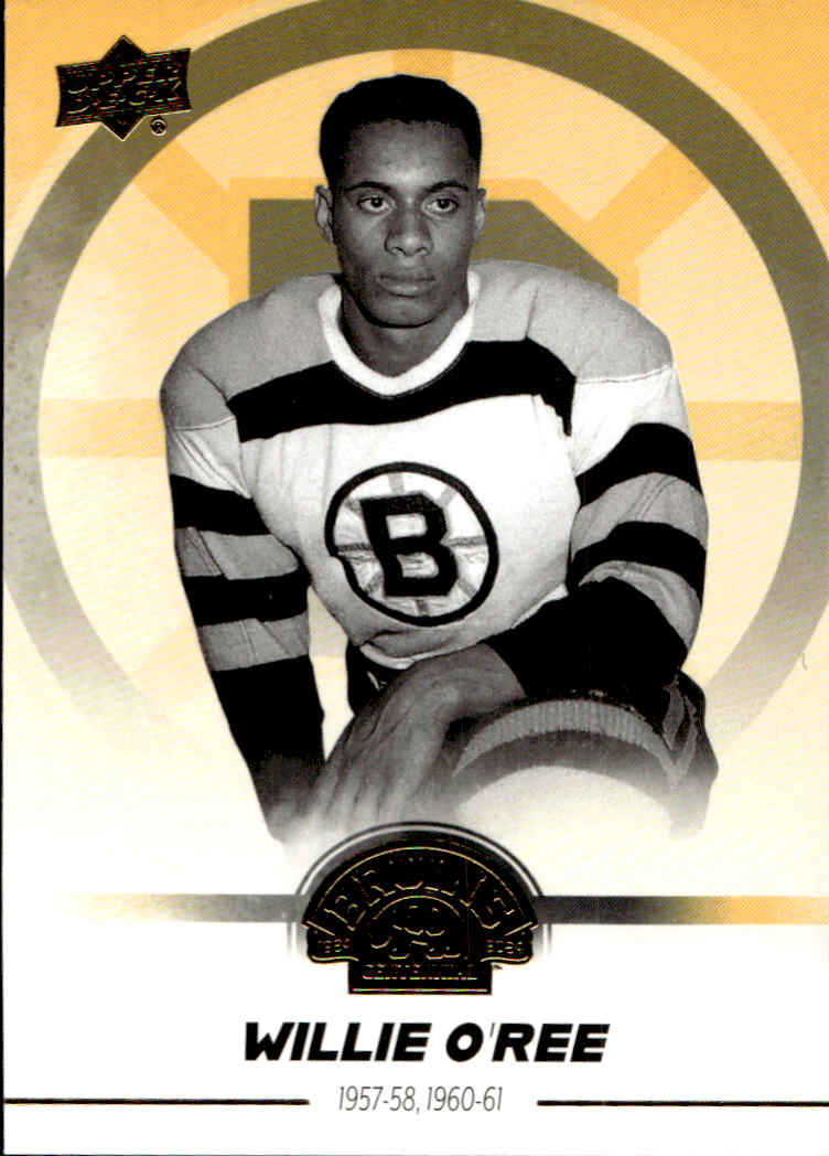 WILLIE O'REE 23-24 UD Boston Bruins Centennial Hobby