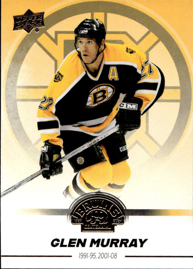 GLEN MURRAY 23-24 UD Boston Bruins Centennial Hobby