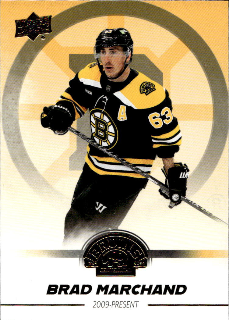 BRAD MARCHAND 23-24 UD Boston Bruins Centennial Hobby