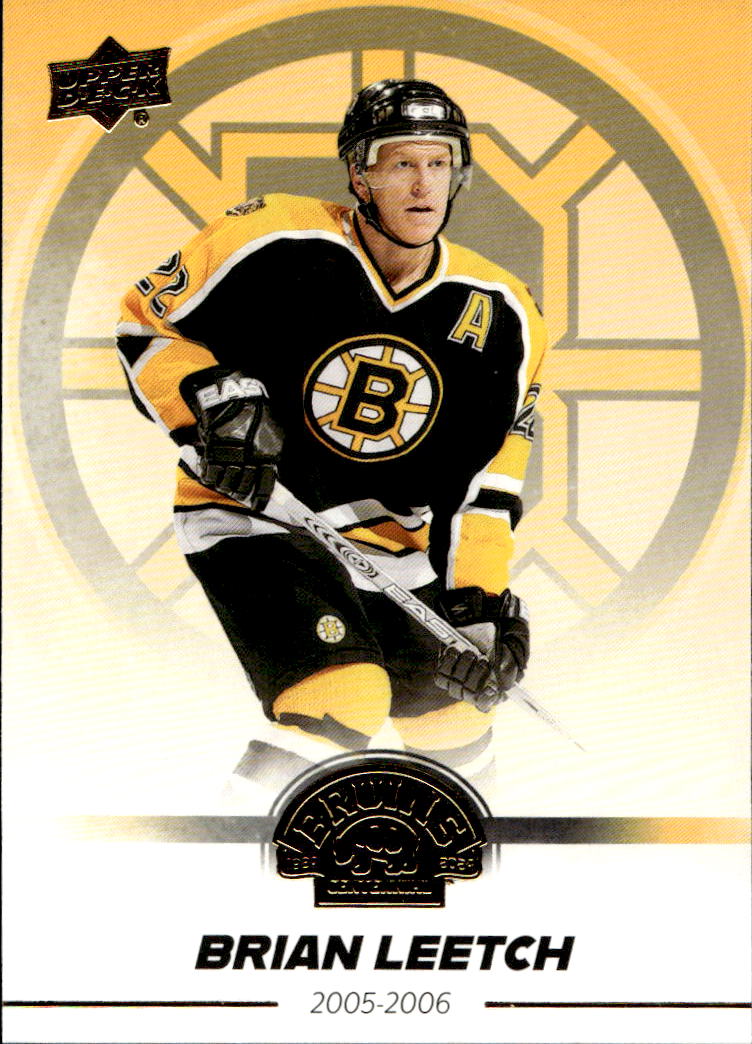 BRIAN LEETCH 23-24 UD Boston Bruins Centennial Hobby