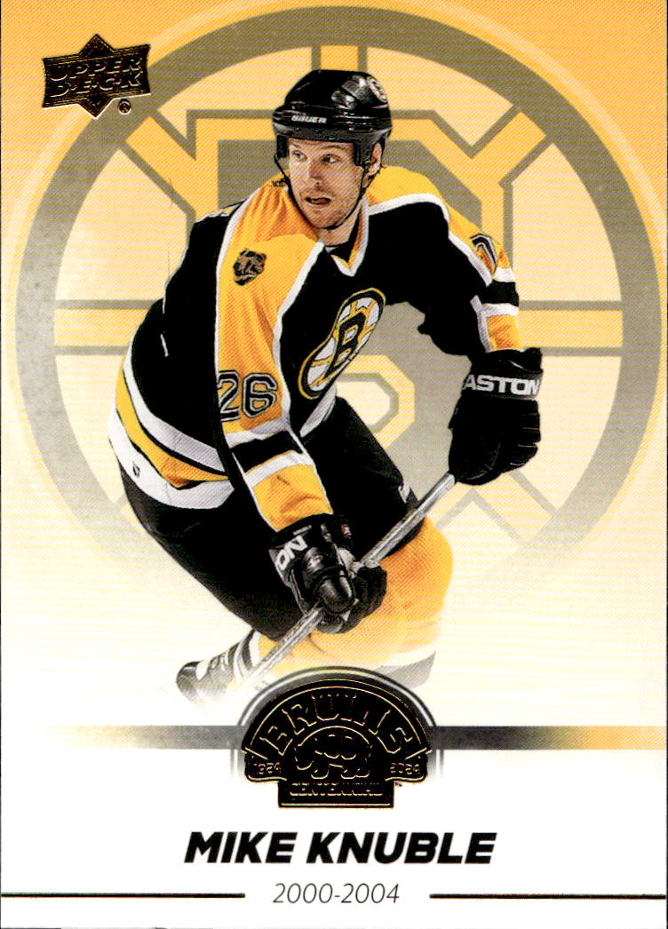 MIKE KNUBLE 23-24 UD Boston Bruins Centennial Hobby
