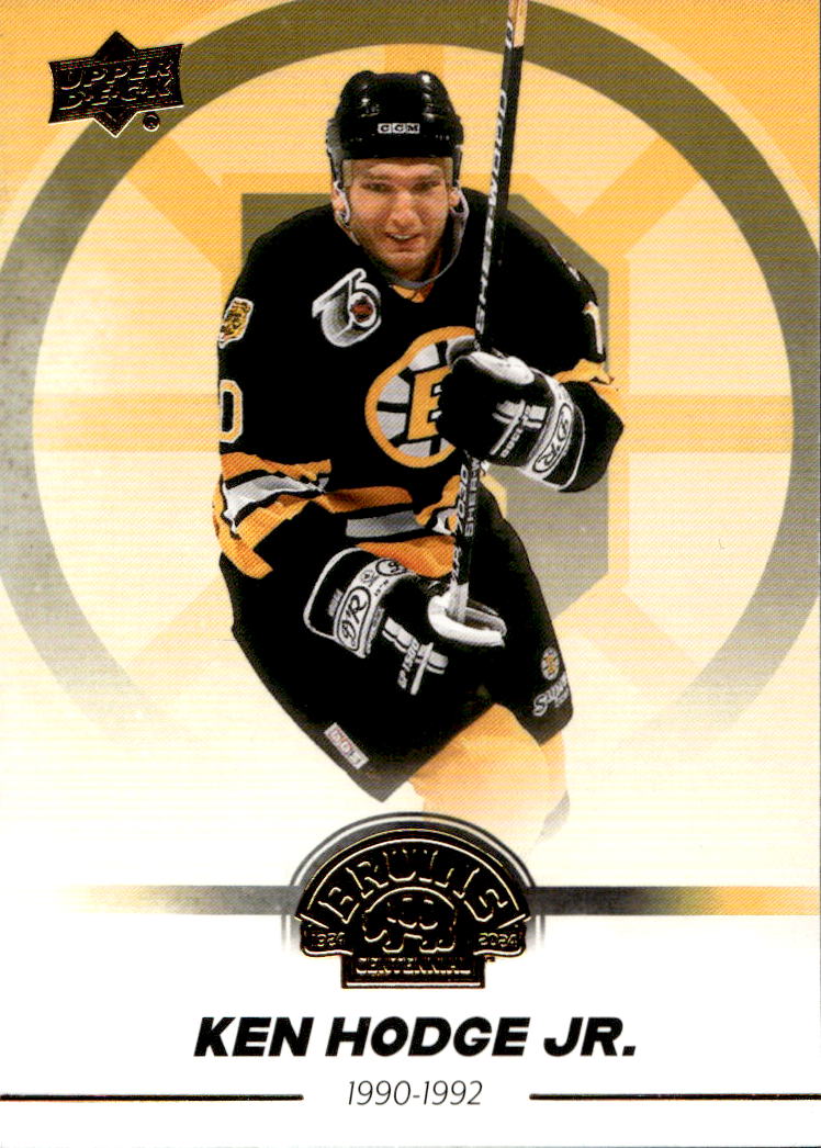 KEN HODGE JR. 23-24 UD Boston Bruins Centennial Hobby