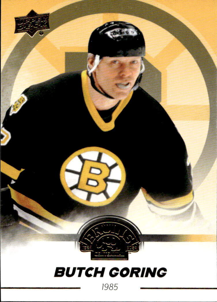 BUTCH GORING 23-24 UD Boston Bruins Centennial Hobby